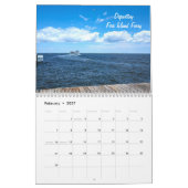 Fire Island en zijn lichte wandkalender Kalender (Feb 2027)