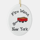 Fire Island Keramisch Ornament (Rechts)