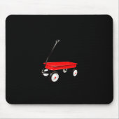 Fire Island Large Version Red Wagon Long Island Ny Muismat (Voorkant)