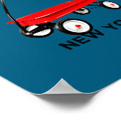 Fire Island Large Version Red Wagon Long Island Ny Poster (Hoek)