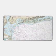 Fire Island licht naar Zee Girt nautische kaart 12