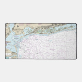 Fire Island licht naar Zee Girt nautische kaart 12 Bureaumat