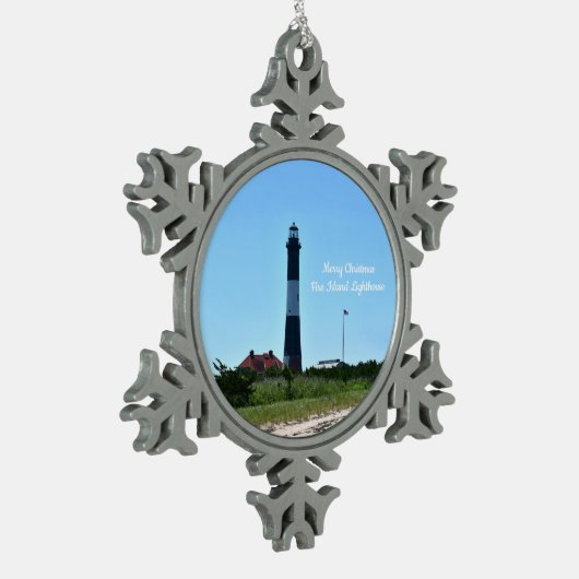 Fire Island Light Christmas Ornament (Links)