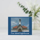 Fire Island Light House Briefkaart (Staand voorkant)