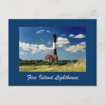 Fire Island Lighthouse Briefkaart