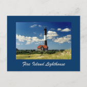 Fire Island Lighthouse Briefkaart (Voorkant)