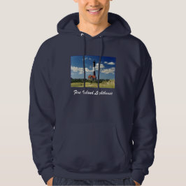 Fire Island Lighthouse Hoodie Sweatshirt voor volw