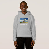 Fire Island Lighthouse Kinderen Hoodie Sweatshirt (Voorkant volledig)