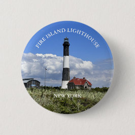 Fire Island Lighthouse, New York Button