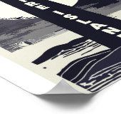 Fire Island Lighthouse New York Maan Poster (Hoek)