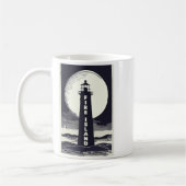 Fire Island Lighthouse New York Moon  Koffiemok (Links)