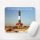 Fire Island Lighthouse, New York Mousepad Muismat (Met muis)