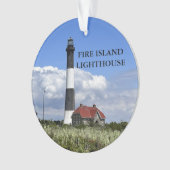 Fire Island Lighthouse, New York Ornament (voorkant)
