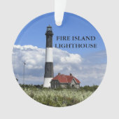 Fire Island Lighthouse, New York Ornament (voorkant)