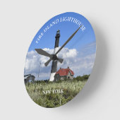Fire Island Lighthouse, New York Ronde Klok (Hoek)