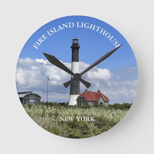 Fire Island Lighthouse, New York Ronde Klok (Voorkant)