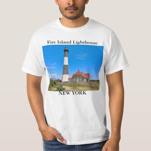 Fire Island Lighthouse, New York T-shirt (Voorkant)