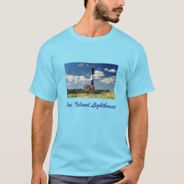 Fire Island Lighthouse T-shirt voor volwassenen