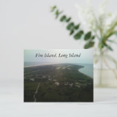 Fire Island, Long Island Briefkaart (Staand voorkant)