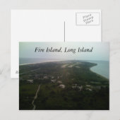 Fire Island, Long Island Briefkaart (Voorkant / Achterkant)