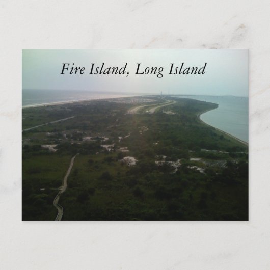 Fire Island, Long Island Briefkaart (Voorkant)