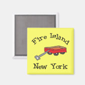 Fire Island Magneet (Voorkant / Achterkant)