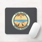 Fire Island National Seashore New York Badge _2  Muismat (Met muis)