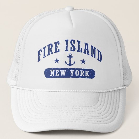 Fire Island New York Trucker Pet (Voorkant)