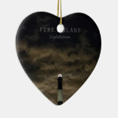 Fire Island NY. Keramisch Ornament (Rechts)