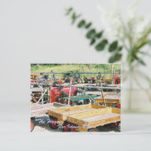 FIRE ISLAND, NY WAGON BRIEFKAART (Staand voorkant)