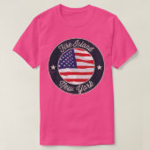 Fire Island - Patriotic New York Souvenir T-Shirt (Design voorkant)
