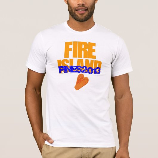 Fire Island Pines 2013 T-shirt (Voorkant)