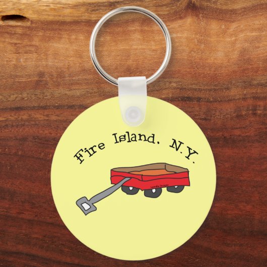 Fire Island Sleutelhanger (Voorkant)