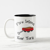 Fire Island Tweekleurige Koffiemok (Links)