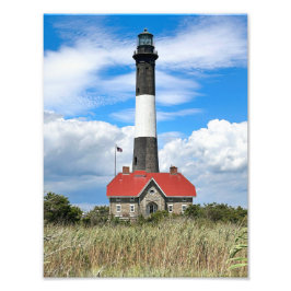 Fire Island Vuurtoren, New York fotoprint Foto Afdruk