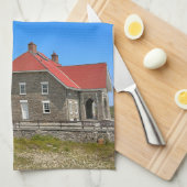 Fire Island Vuurtoren, New York Theedoek (Quarter Fold)