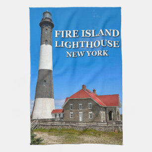 Fire Island Vuurtoren, New York Theedoek
