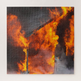 Fire Jigzaag Puzzle Legpuzzel