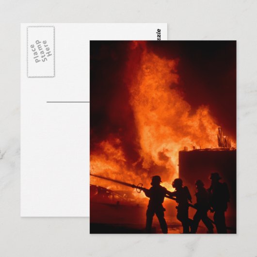 Fire.jpg Briefkaart (Voorkant / Achterkant)