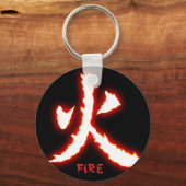 Fire Kanji Sleutelhanger (Voorkant)
