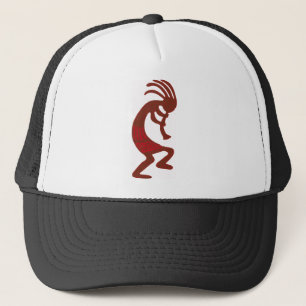 Fire Kokopelli Trucker Pet