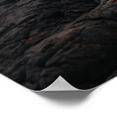 Fire Komodo Volcanic Wastes Poster (Hoek)