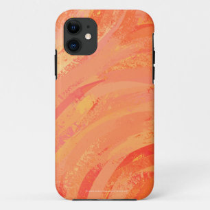 Fire Lake Oranje Swirl iPhone 11 Hoesje