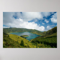 Fire Lake, Poster Azoren