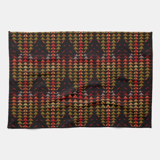 Fire Leaf Theedoek (Horizontaal)