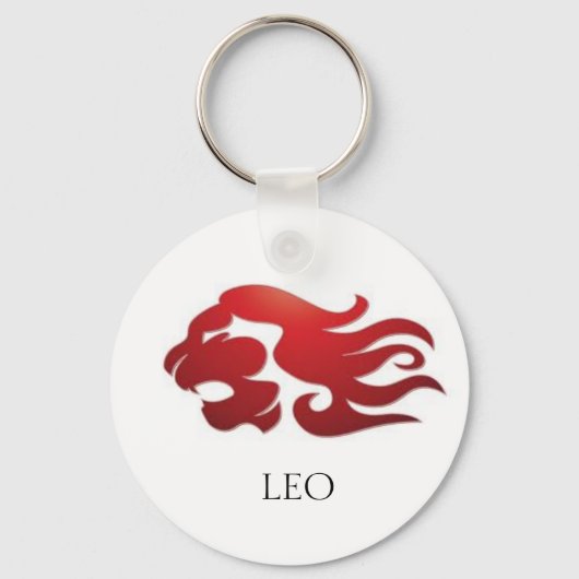 Fire Leo Sleutelhanger (Voorkant)