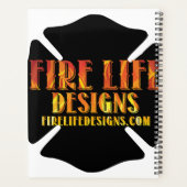 FIRE LIFE DESIGN CO [logo 1] Planner (Achterkant)