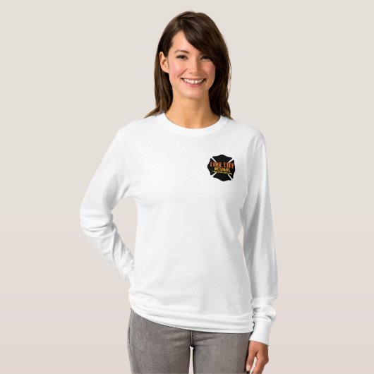 FIRE LIFE DESIGN CO [logo 1] T-shirt (Voorkant volledig)