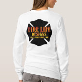 FIRE LIFE DESIGN CO [logo 1] T-shirt (Achterkant)