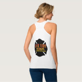 FIRE LIFE DESIGN CO [logo 1] Tanktop (Volledige Achterkant)